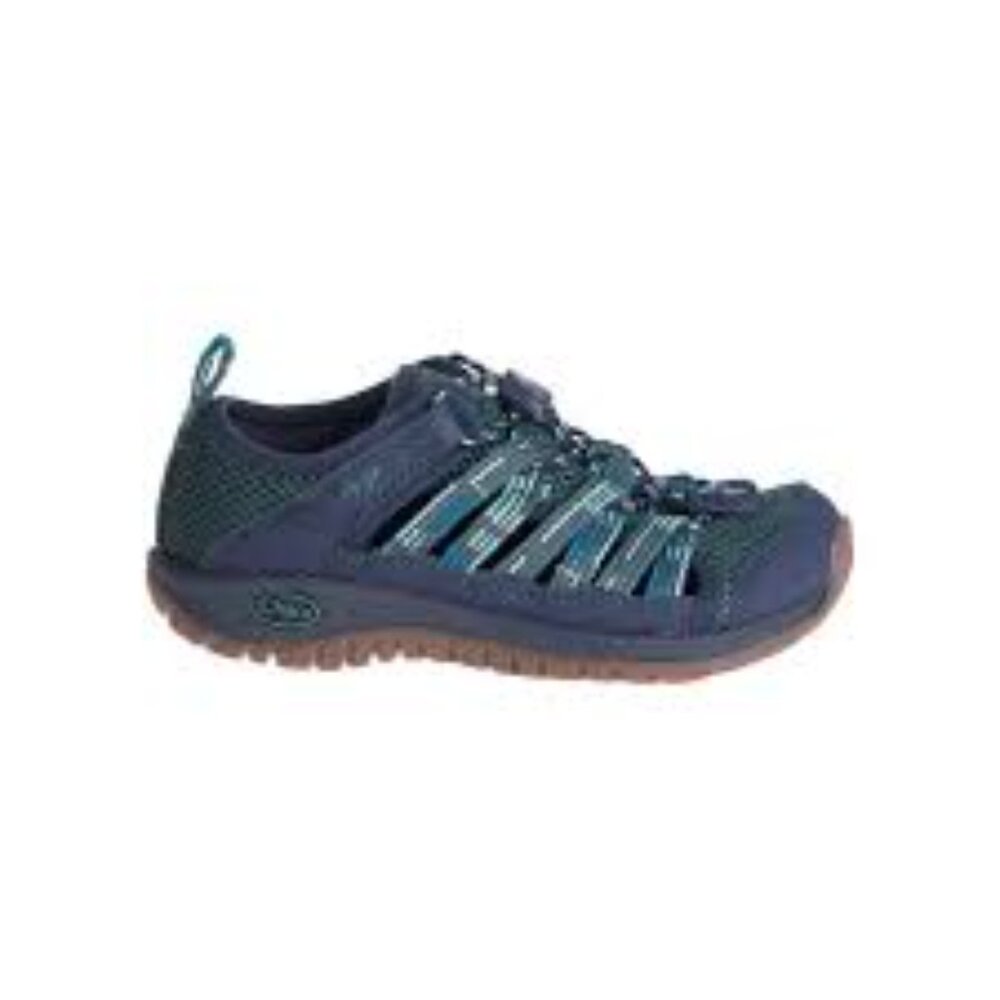 Chaco Kids Navy Blue Teal Outdoor Sandal Sneaker